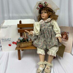 Caroline by Pamela Phillips Sweethearts of Summer Georgetown Porcelain Doll, NIB
